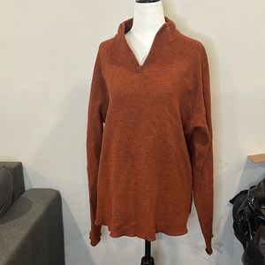 Mountain Hard Wear Wool Blend V Neck Sweater‎